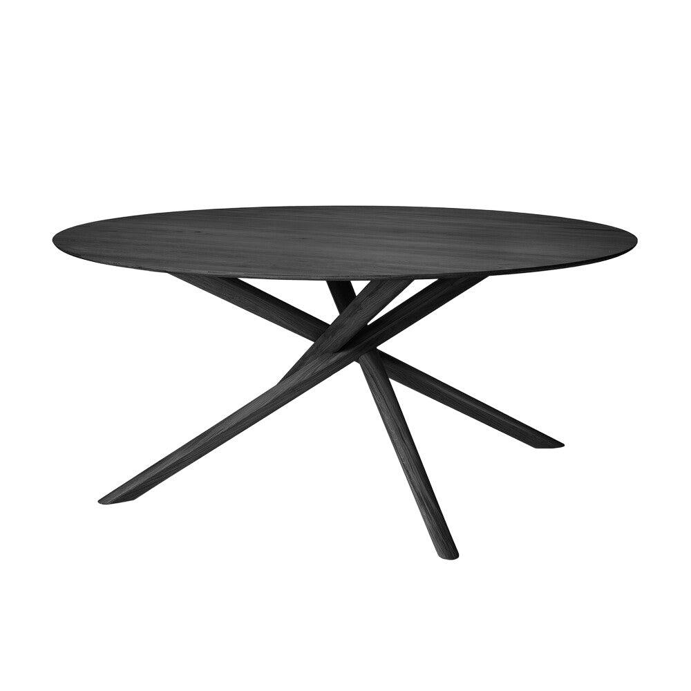 Mikado Round Dining Table Dining Table Ethnicraft