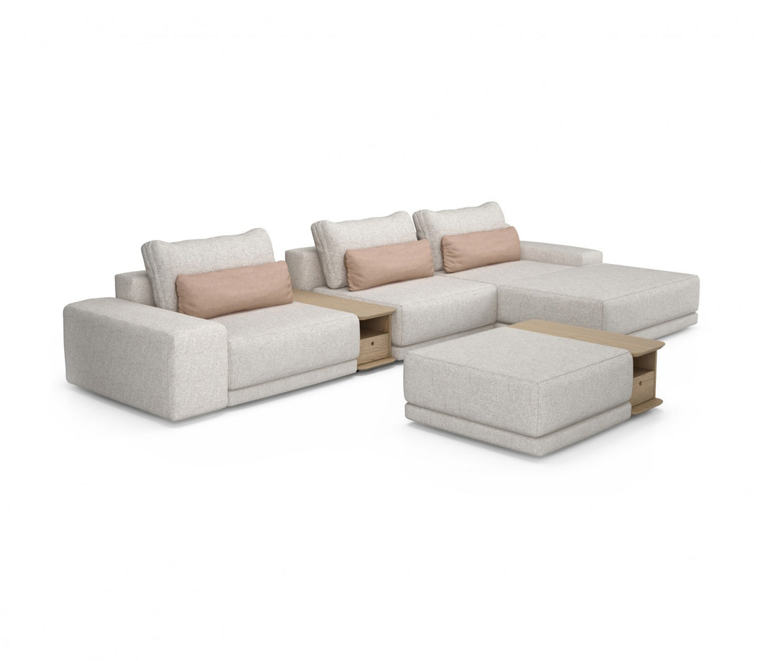 Milton Modular Sofa Config 4 Sectionals Huppe