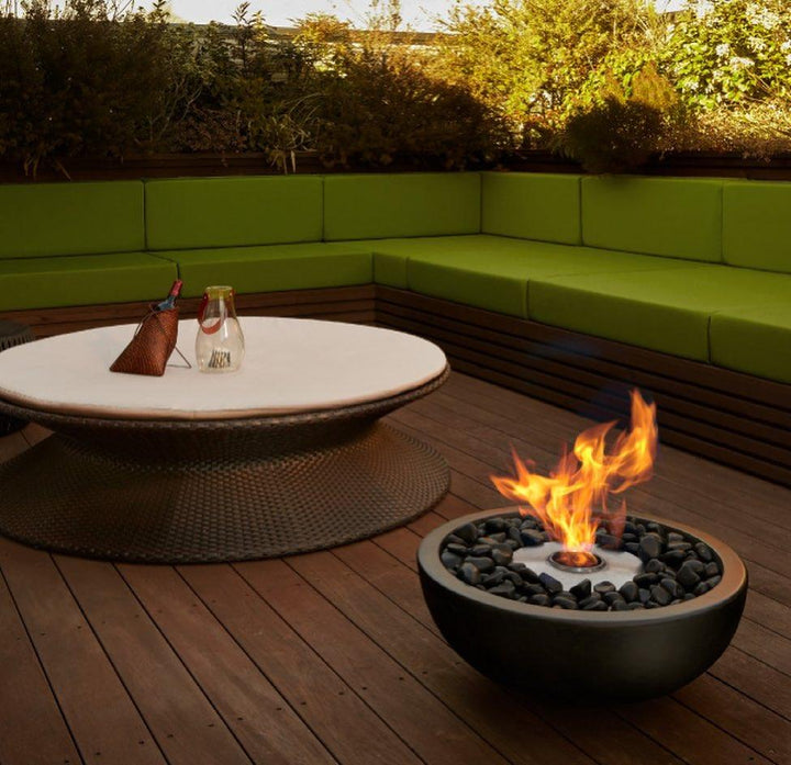 MIX 600 FIRE PIT BOWL Outdoor / Outdoor Fire Table Eco Smart Fire