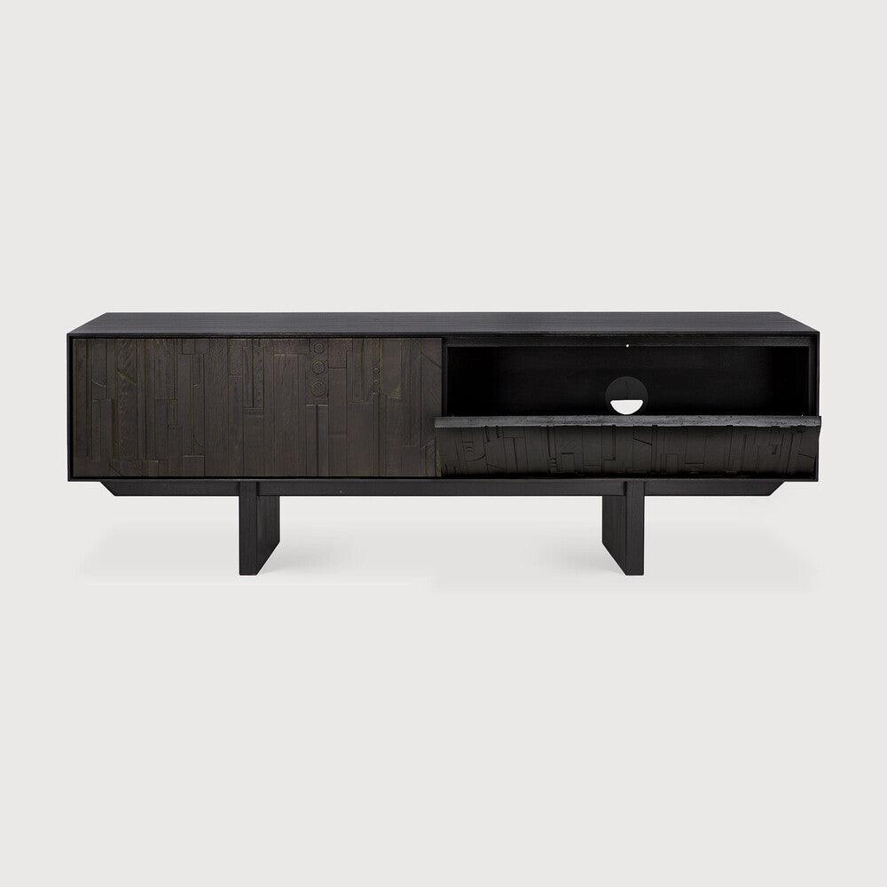 Mosaic TV Media Console by Ethnicraft Media Cabs Ethnicraft