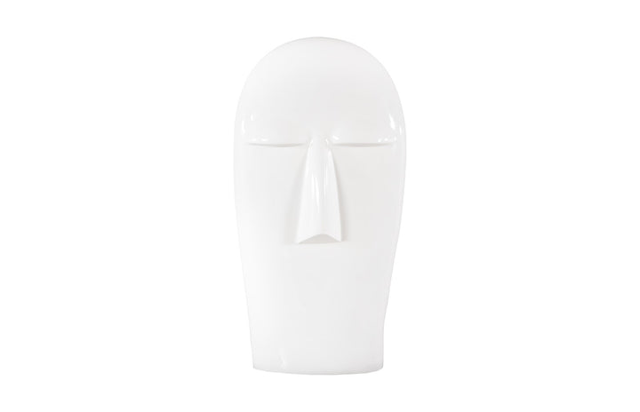 Emerging Face Sculpture Gel Coat White Sculptures & Statues Phillips Collection