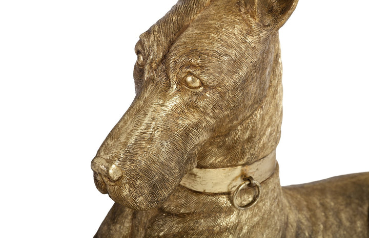 Great Dane Gold LeafSculpture Sculptures & Statues Phillips Collection