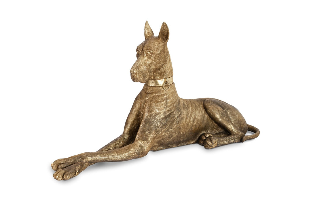 Great Dane Gold LeafSculpture Sculptures & Statues Phillips Collection