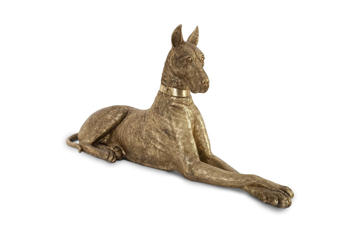 Great Dane Gold LeafSculpture Sculptures & Statues Phillips Collection