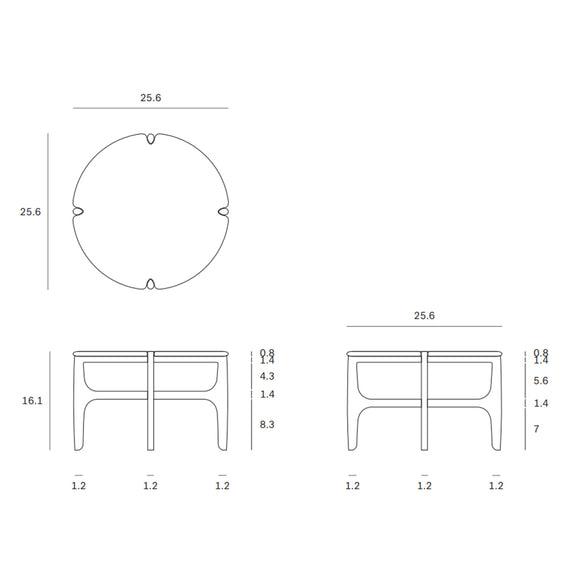 PI Round Coffee Table Coffee Tables Ethnicraft