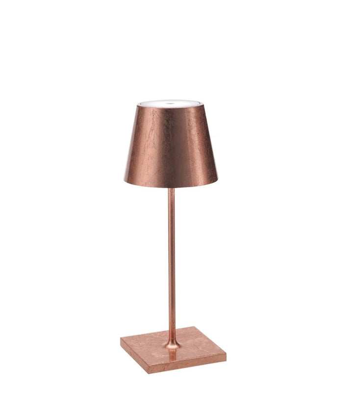 Poldina Pro Mini Rechargeable LED Table Lamp Hanging Zafferano America