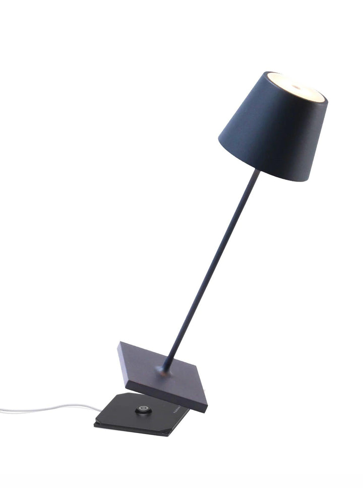 Poldina PRO Rechargeable LED Table Lamp Hanging Zafferano America