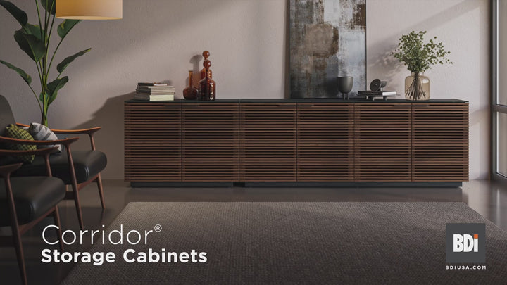 BDI Corridor 8109 4-Door Storage Credenza