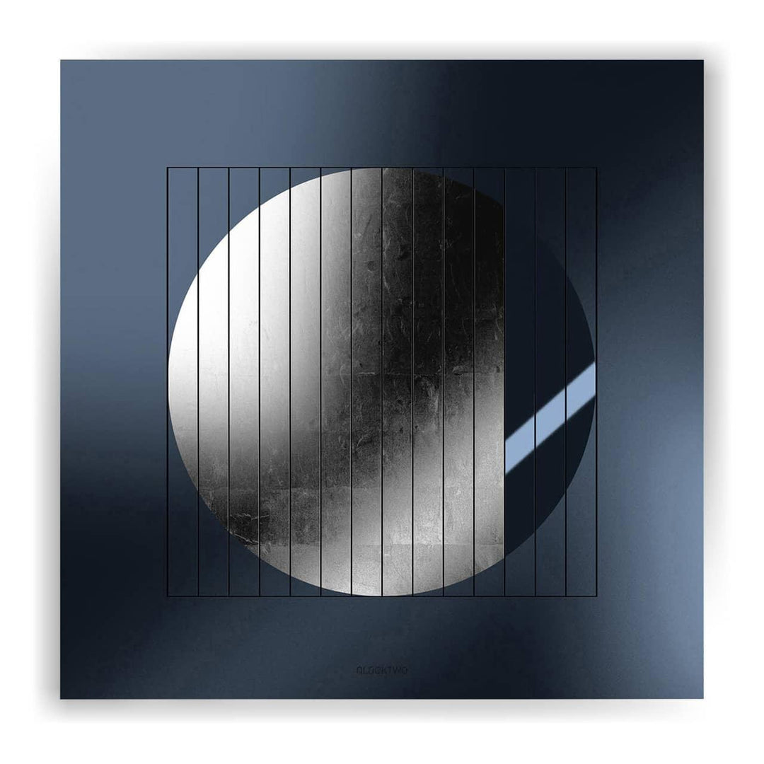 QLOCKTWO MOON 90 Wall Clocks Qlocktwo