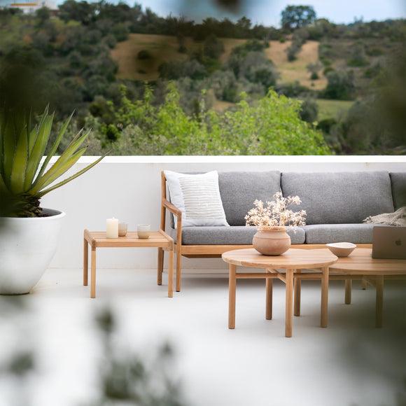 Quatro Outdoor Coffee Table by Ethnicraft Outdoor Sofas Ethnicraft