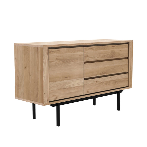 Shadow Sideboard With Black Metal Legs Storage Cabinets Ethnicraft