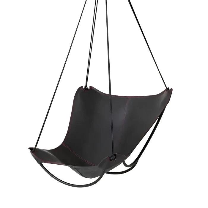 SLING BUTTERFLY Hanging Swing Chair Black Hanging Chairs Studio Stirling