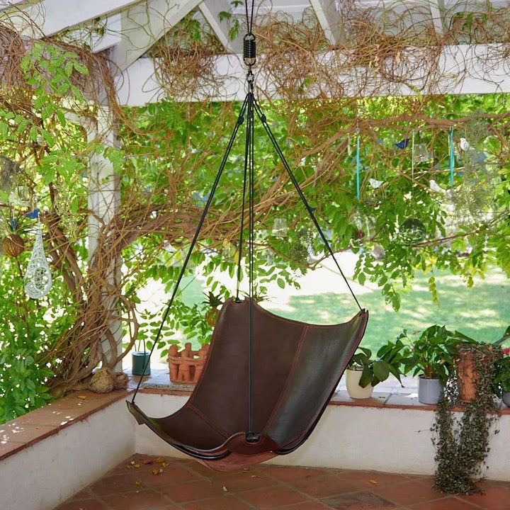 SLING BUTTERFLY Hanging Swing Chair Black Hanging Chairs Studio Stirling