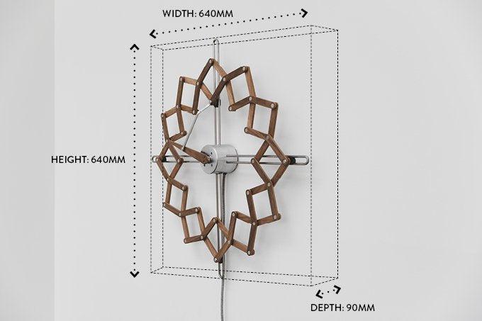 Solstice Kinetic Timepiece By Animaro Wall Decor Animaro