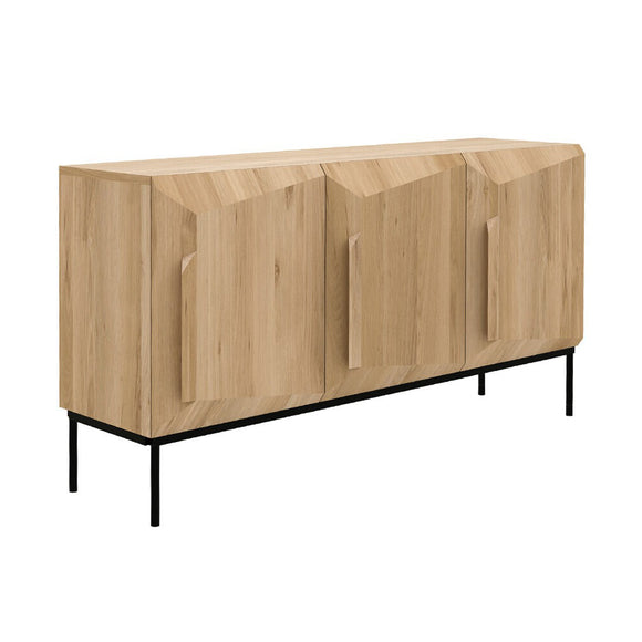 Stairs 3-Door Sideboard Media Cabs Ethnicraft