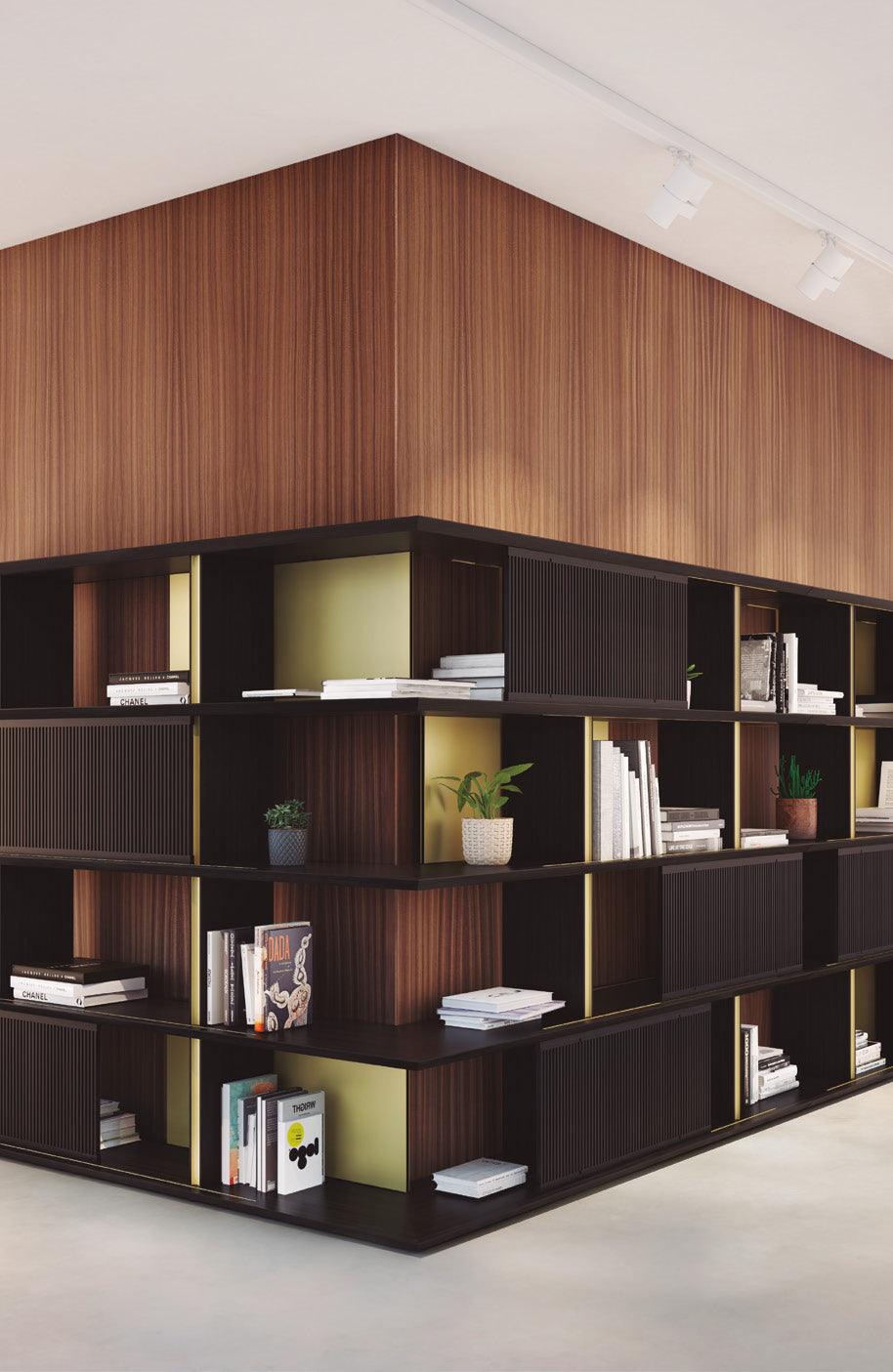 STOCKHOM  BOOKCASE  SYSTEM Wall Shelving Punt Mobles