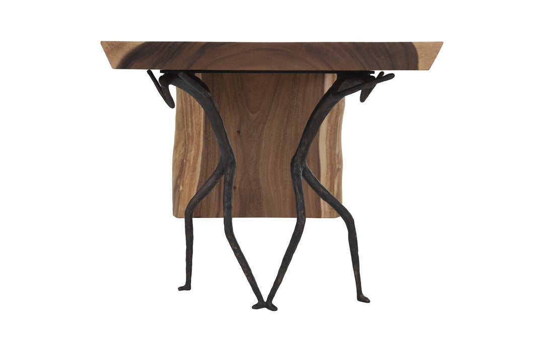 Atlas Desk Natural, Waterfall Leg Desks Phillips Collection