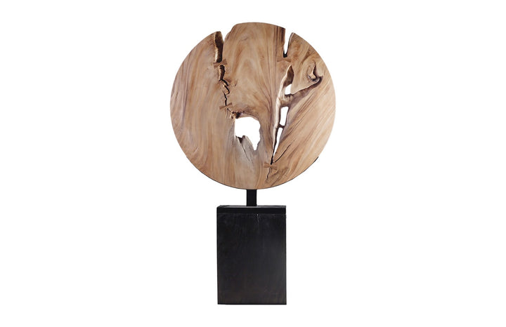 Wooden Moon Sculpture Sculptures & Statues Phillips Collection