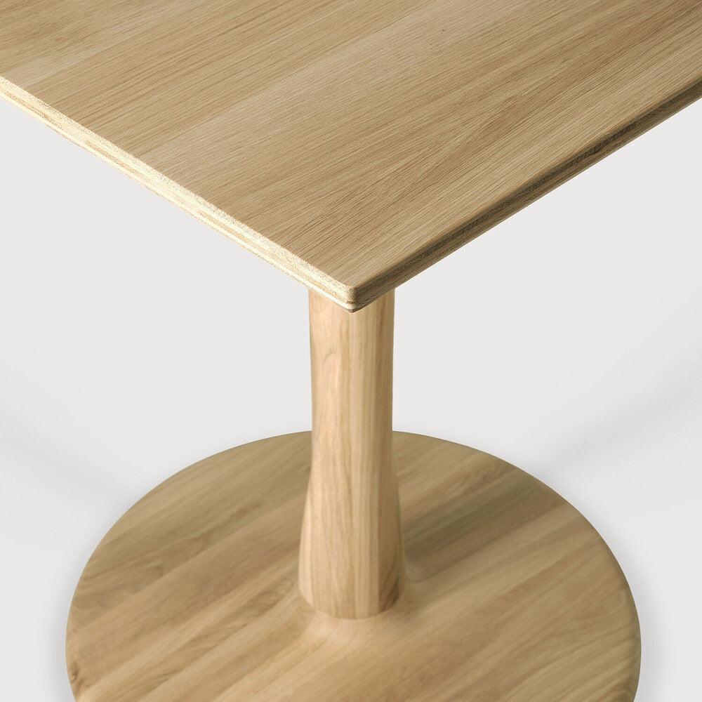 Torsion Square Dining Table by Ethnicraft Dining Table Ethnicraft