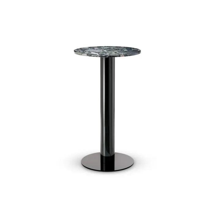 TUBE HIGH TABLE BLACK PEBBLE Bar Tables Tom Dixon