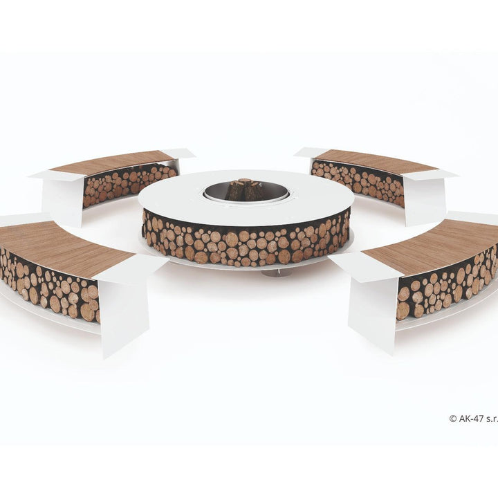 ZERO Steel FIRE PIT Outdoor / Outdoor Fire Table AK47 Design