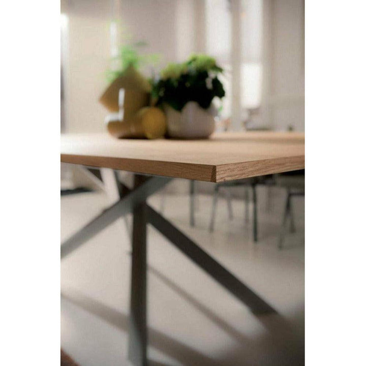 4x4 Expandable Table By Ozzio Extension Dining Table Ozzio Italia