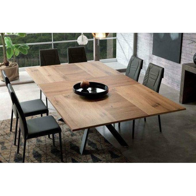 4x4 Expandable Table By Ozzio Extension Dining Table Ozzio Italia