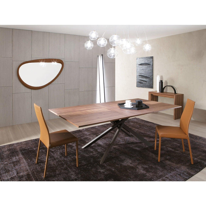 4x4 Expandable Table By Ozzio Extension Dining Table Ozzio Italia