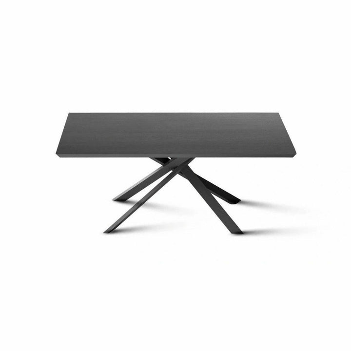 4x4 Expandable Table By Ozzio Extension Dining Table Ozzio Italia