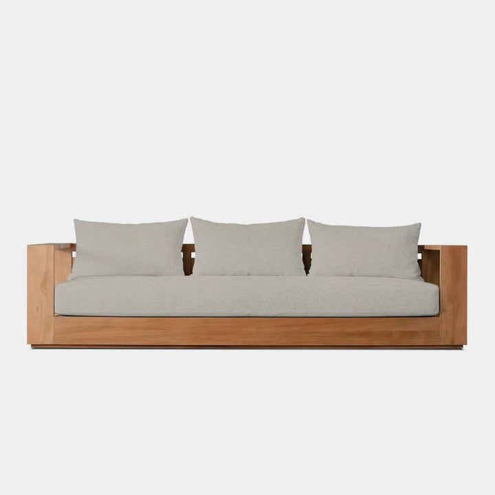 HAYMAN TEAK 3 SEAT SOFA Outdoor Sofa Harbour Outdoor