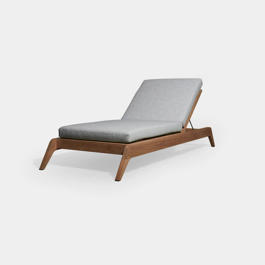 MLB SLATTED SUN LOUNGE Sun Lounger Harbour Outdoor