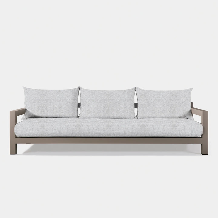 PACIFIC 3 SEAT SOFA Metal Frame Outdoor Sofa Harbour Outdoor