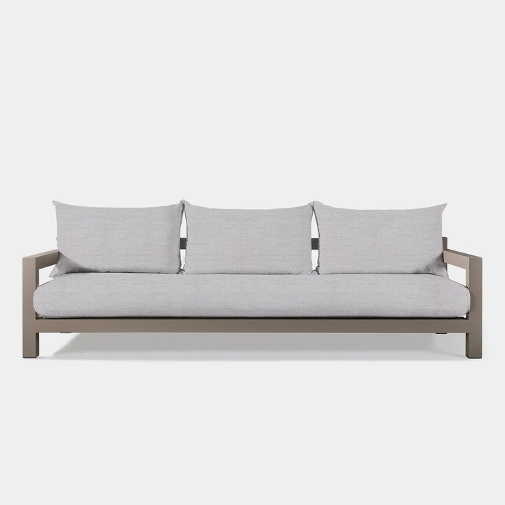 PACIFIC 3 SEAT SOFA Metal Frame Outdoor Sofa Harbour Outdoor