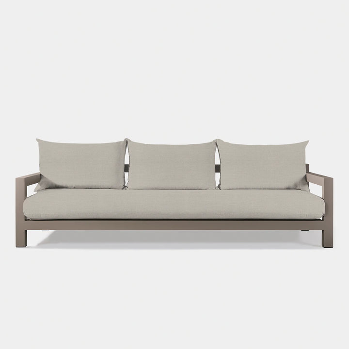 PACIFIC 3 SEAT SOFA Metal Frame Outdoor Sofa Harbour Outdoor