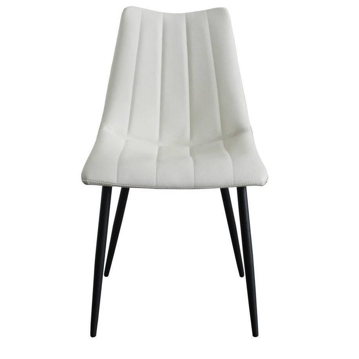 ALIBI DINING CHAIR IVORY Dining Chairs Moes Home