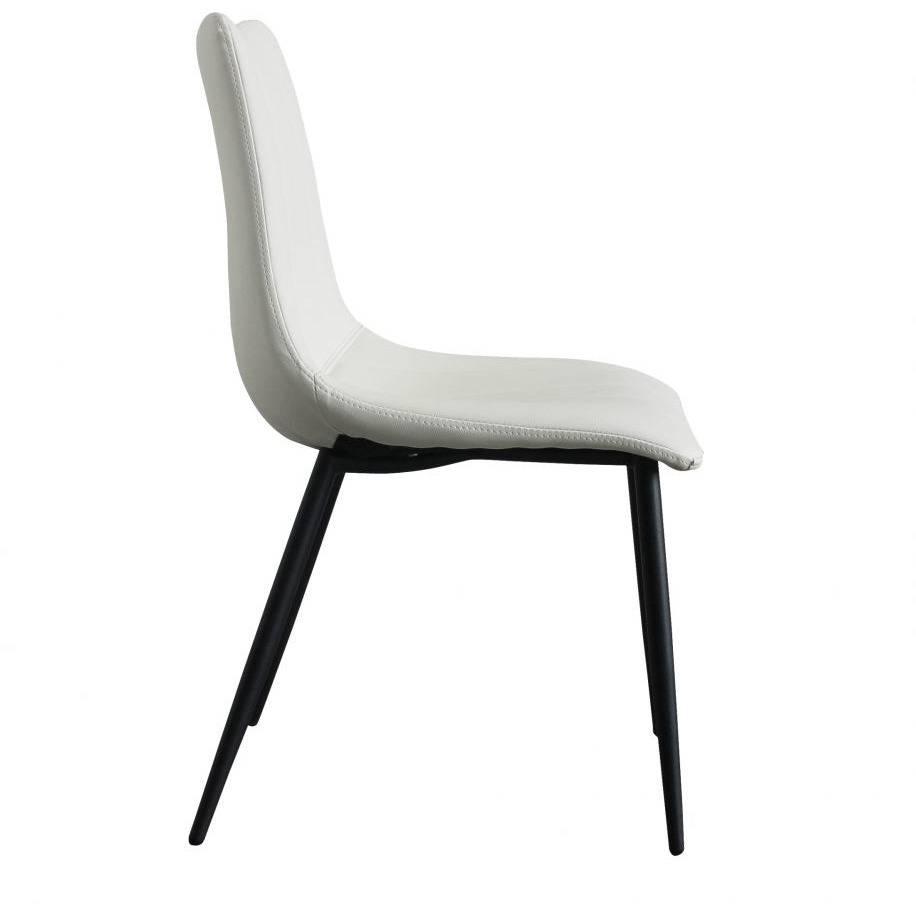 ALIBI DINING CHAIR IVORY Dining Chairs Moes Home