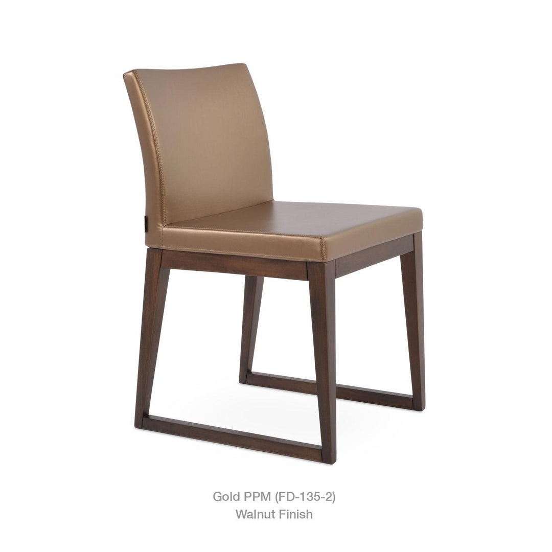 ARIA SLED WOOD CHAIR Dining Chairs Soho Concept