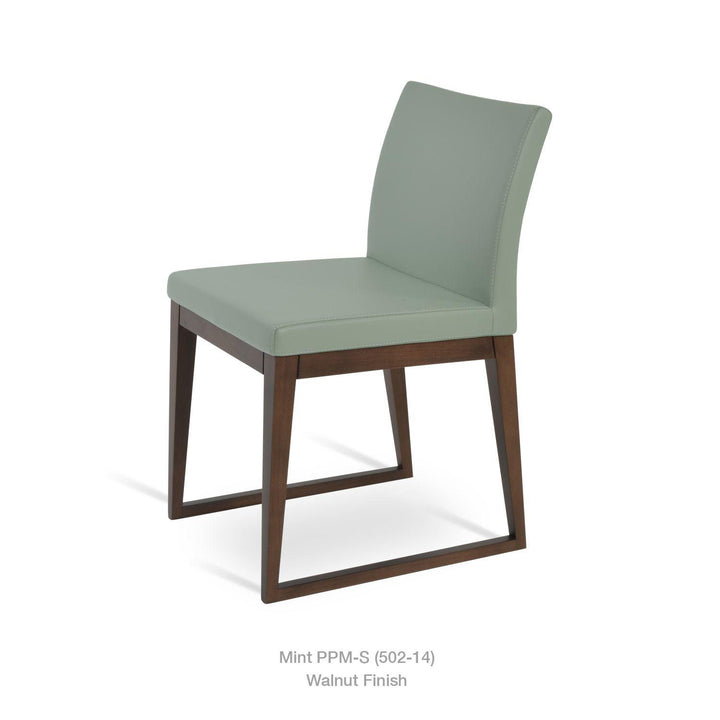 ARIA SLED WOOD CHAIR Dining Chairs Soho Concept