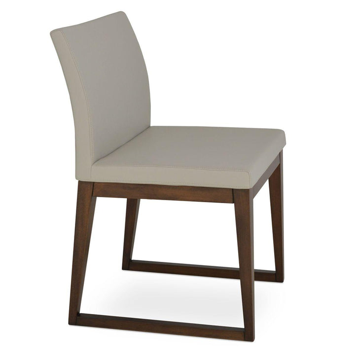 ARIA SLED WOOD CHAIR Dining Chairs Soho Concept