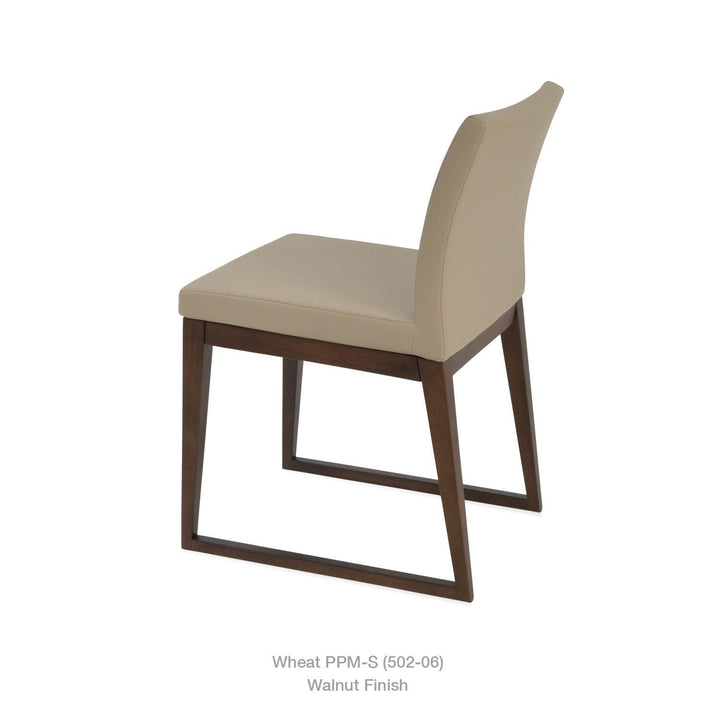 ARIA SLED WOOD CHAIR Dining Chairs Soho Concept