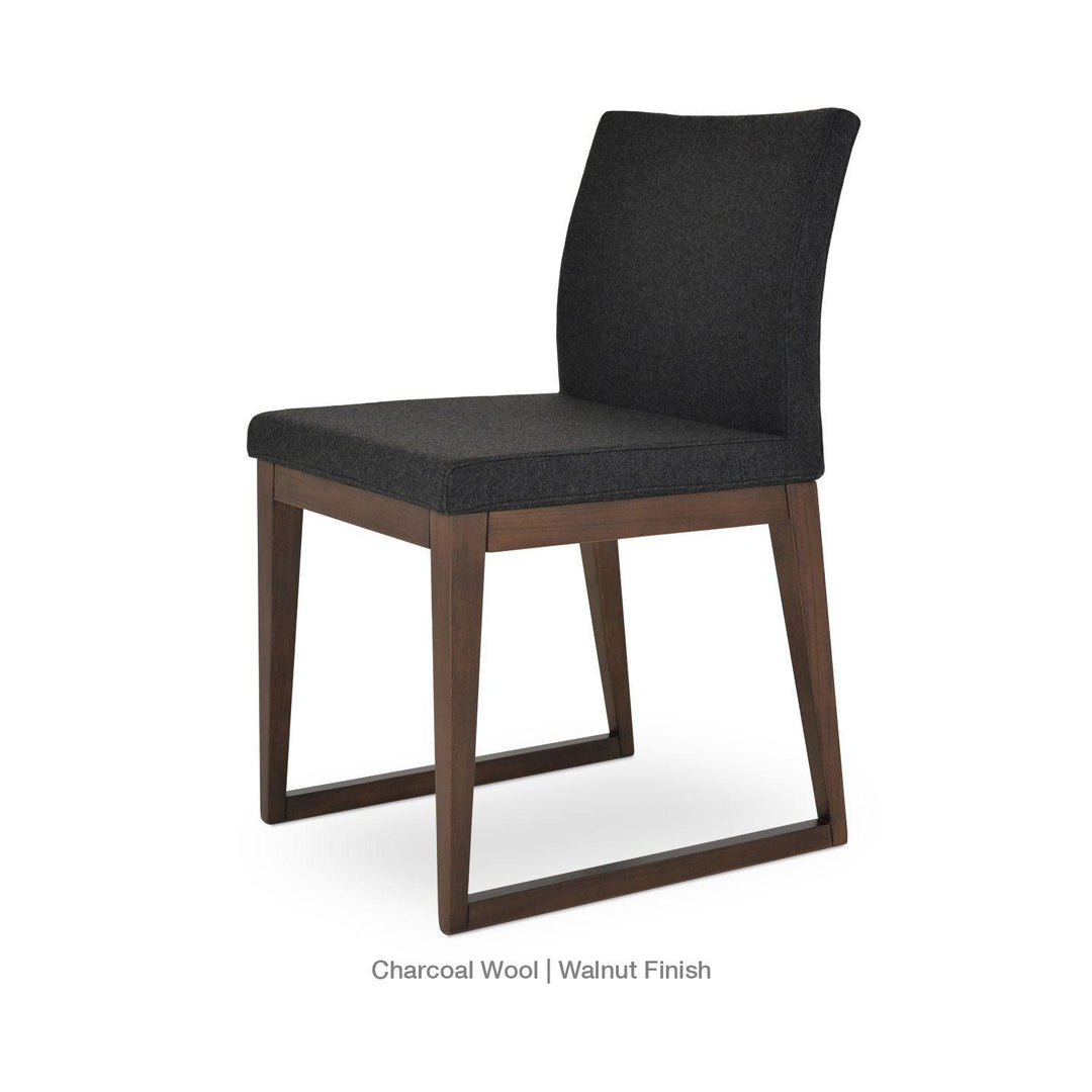 ARIA SLED WOOD CHAIR Dining Chairs Soho Concept