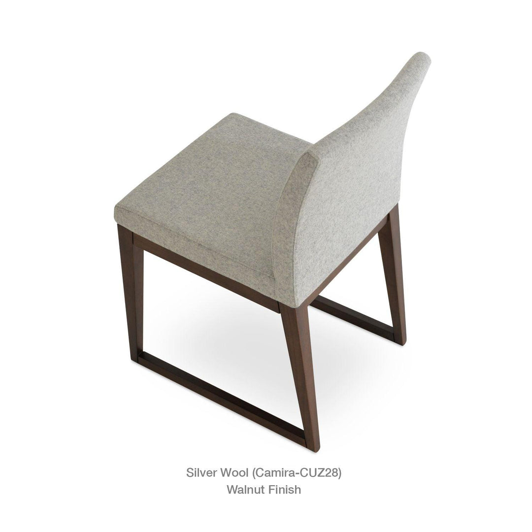 ARIA SLED WOOD CHAIR Dining Chairs Soho Concept