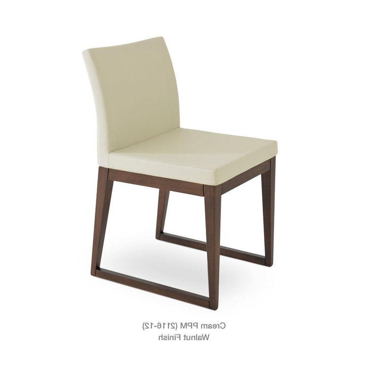 ARIA SLED WOOD CHAIR Dining Chairs Soho Concept