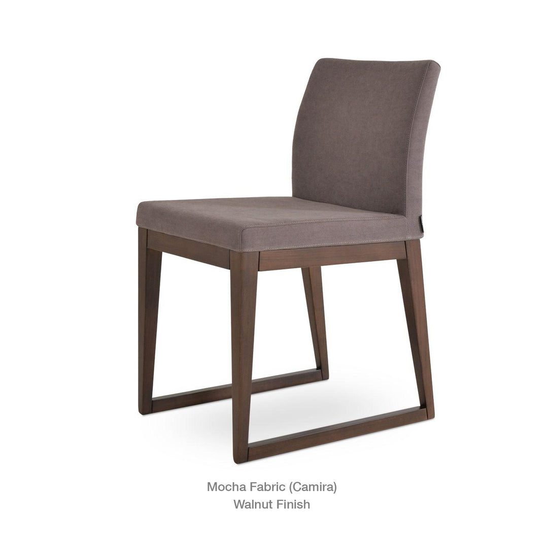 ARIA SLED WOOD CHAIR Dining Chairs Soho Concept