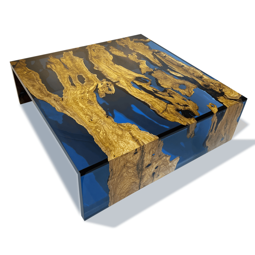 Blue Waterfall Olive Coffee Table Coffee Tables Arditi Collection