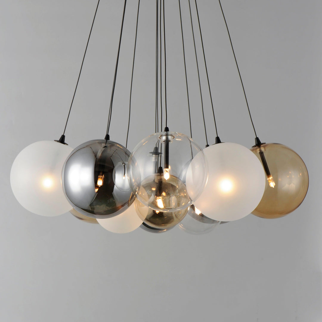 BURST 12-LIGHT LED PENDANT Hanging ET2 Lighting