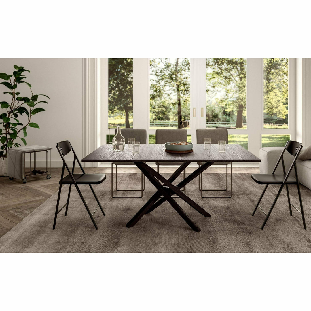 Cubix 5 x Seating Ottoman Dining Chairs Ozzio Italia