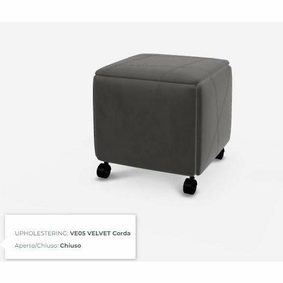 Cubix 5 x Seating Ottoman Dining Chairs Ozzio Italia