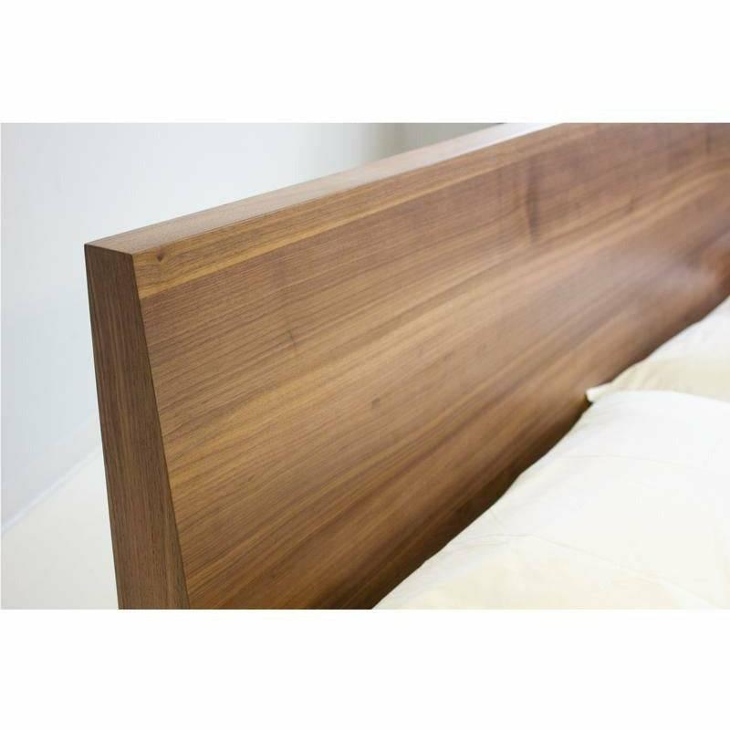 Della Storage Bed in Natural Walnut Beds Mobital