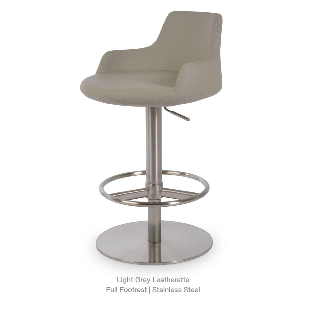 Dervish Piston Swivel Stool Bar Stools Soho Concept